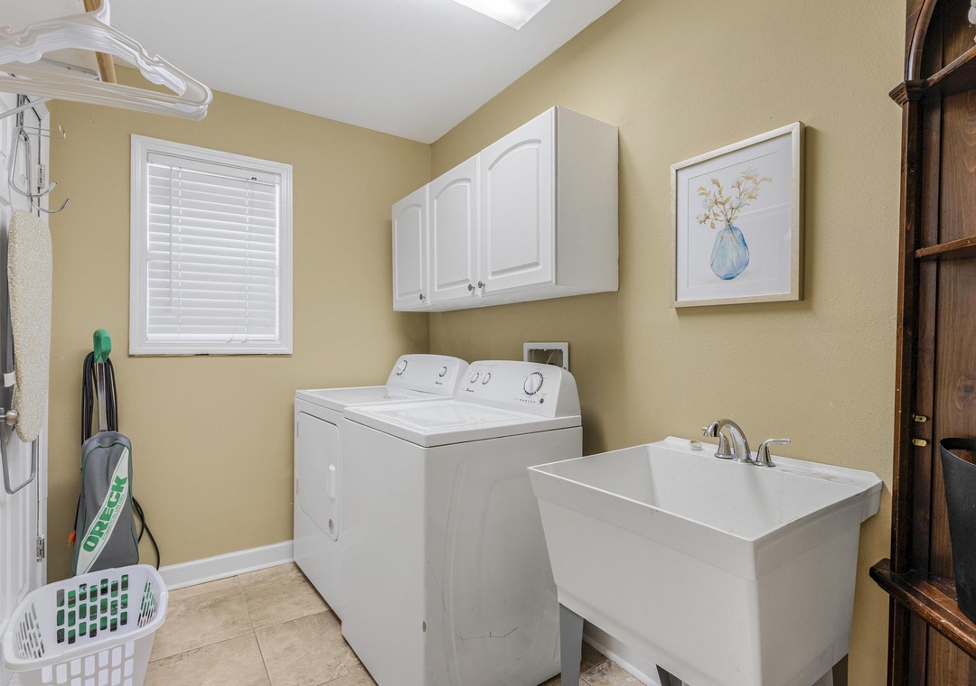In-unit laundry