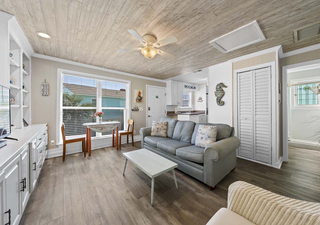 Living and dining space