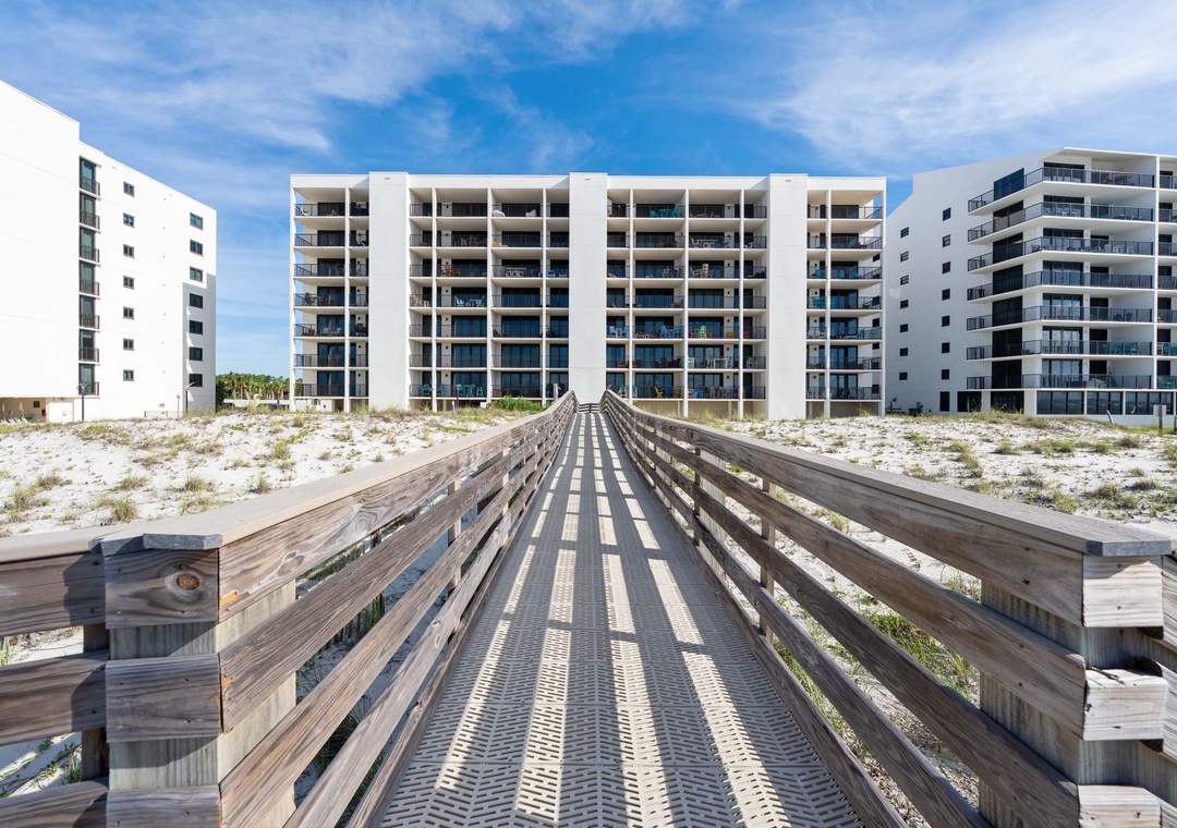Wind Drift beach boardwalk