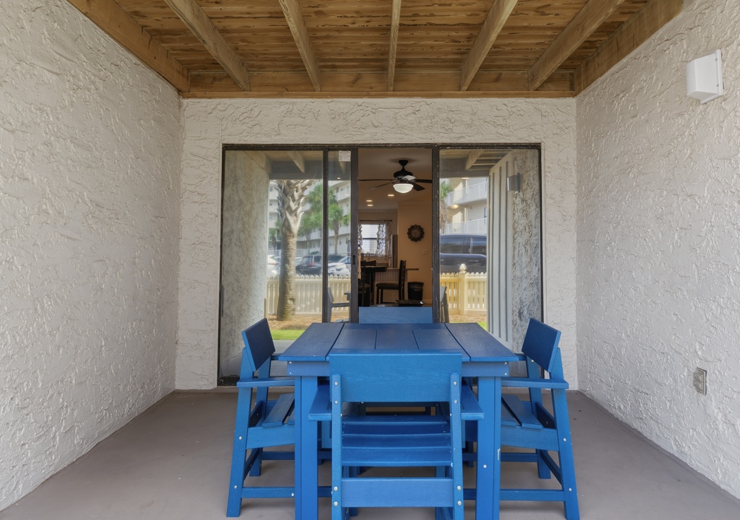 Patio seating