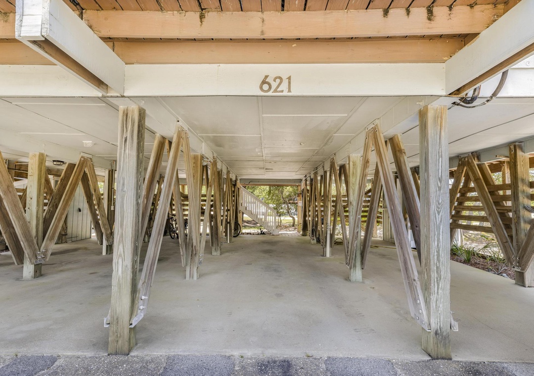 Covered parking
