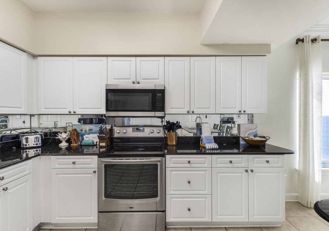 Stainless steel appliances