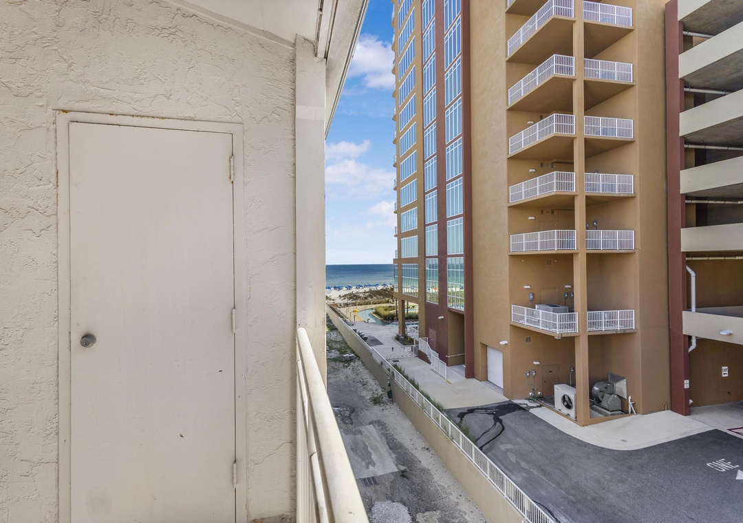 Sugar Beach 357 balcony views