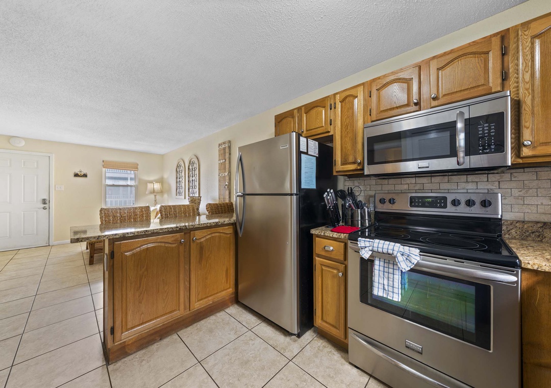 Stainless steel appliances