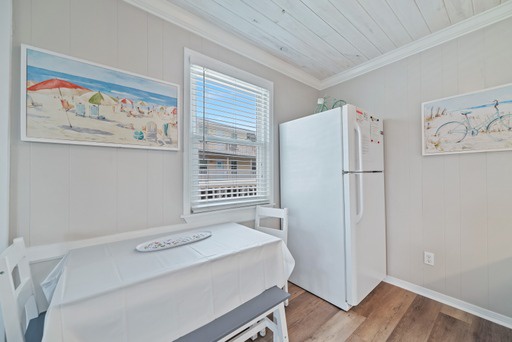 Dining table in the kitchen