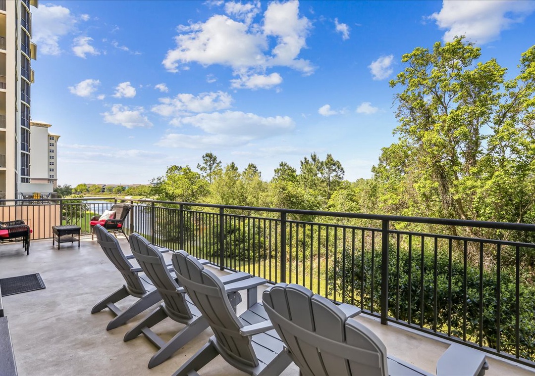 Lost Key 201C uncovered patio