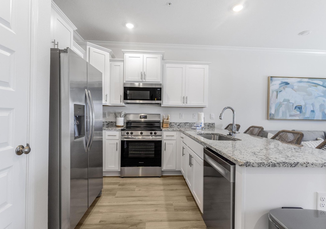 Stainless steel appliances