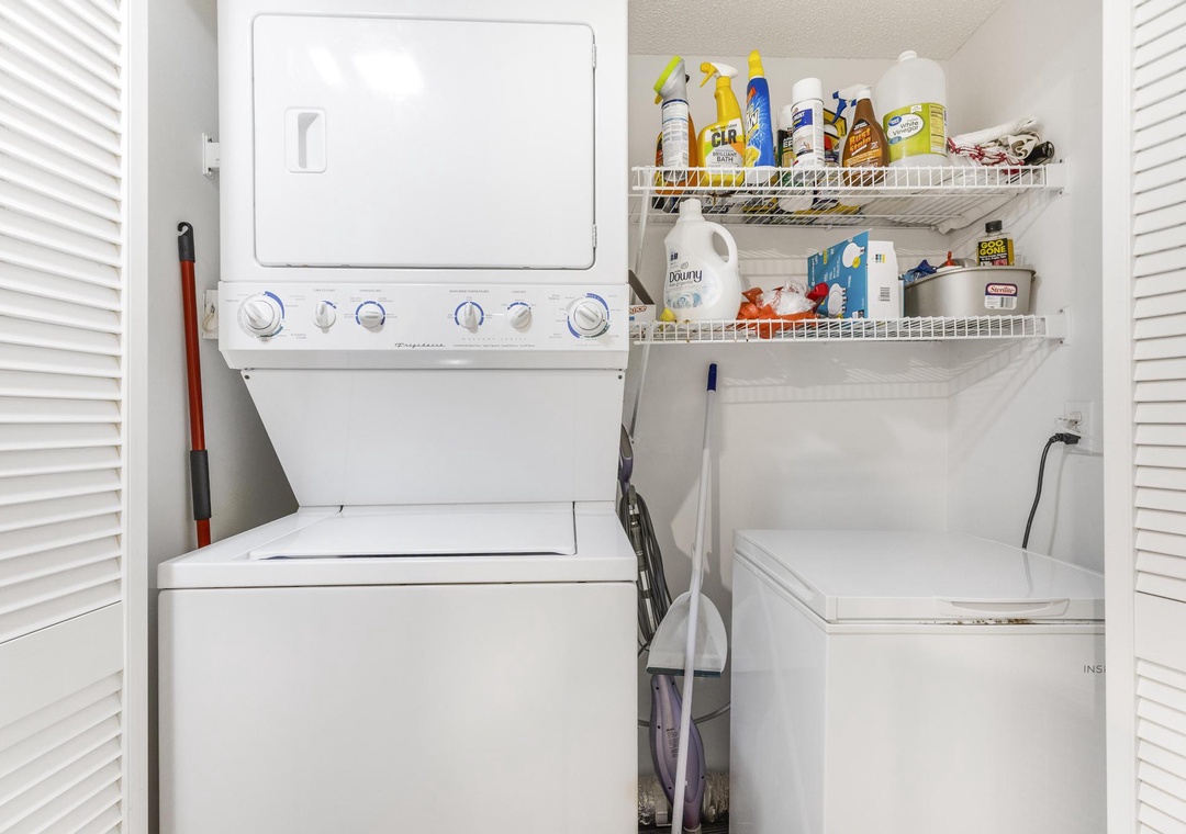 In-unit laundry