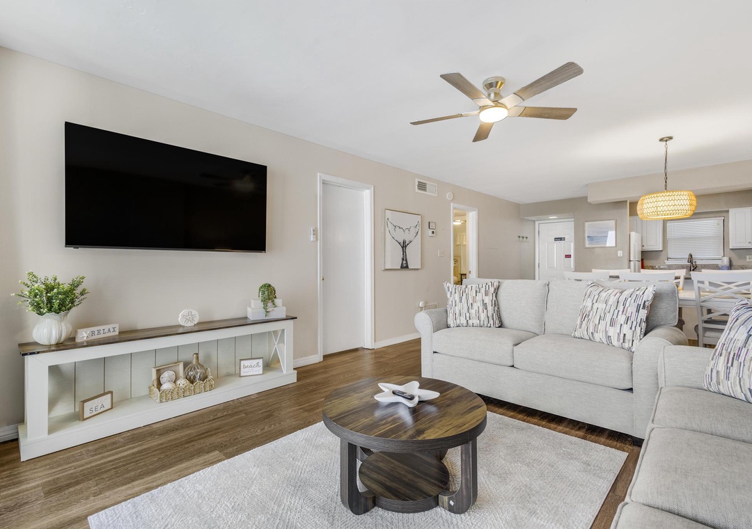 Well-appointed living room