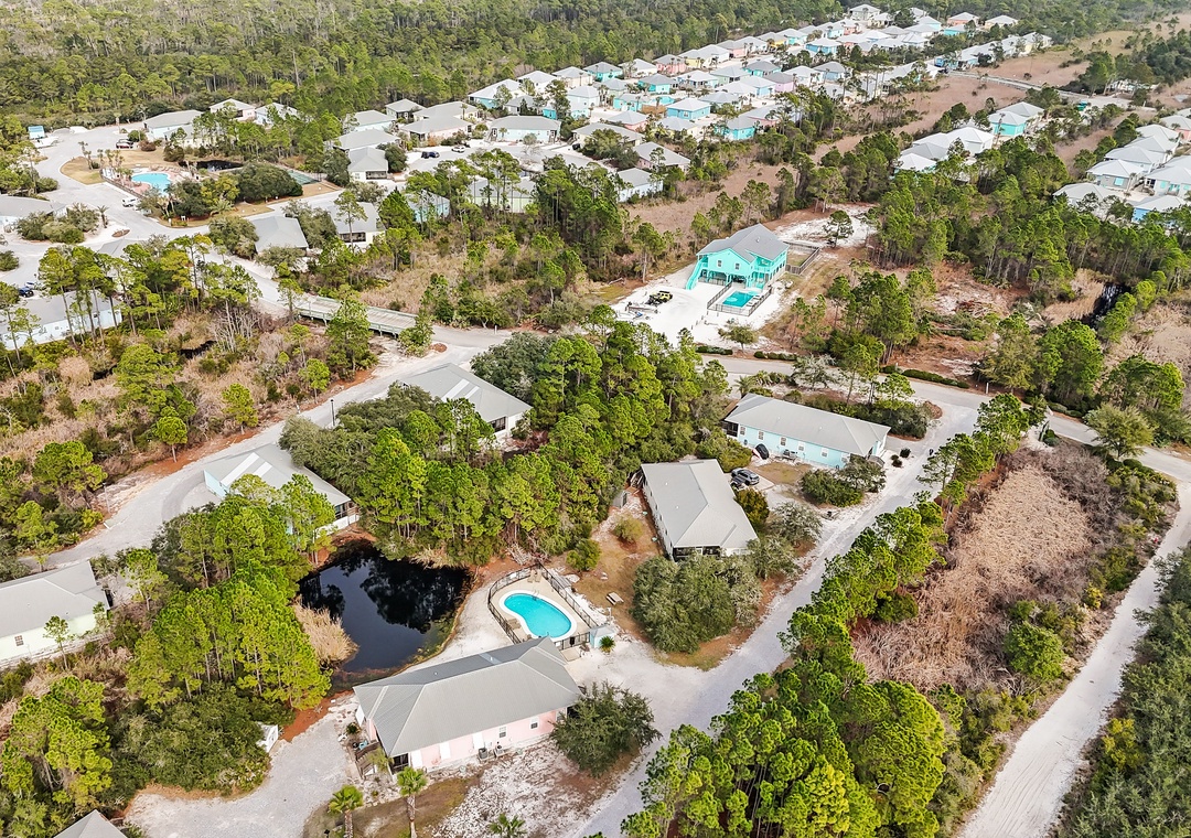 The Rookery aerial view