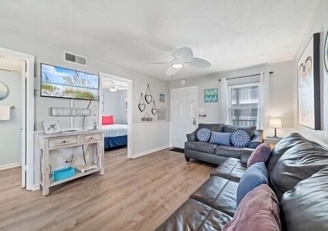 Comfortable living room seating