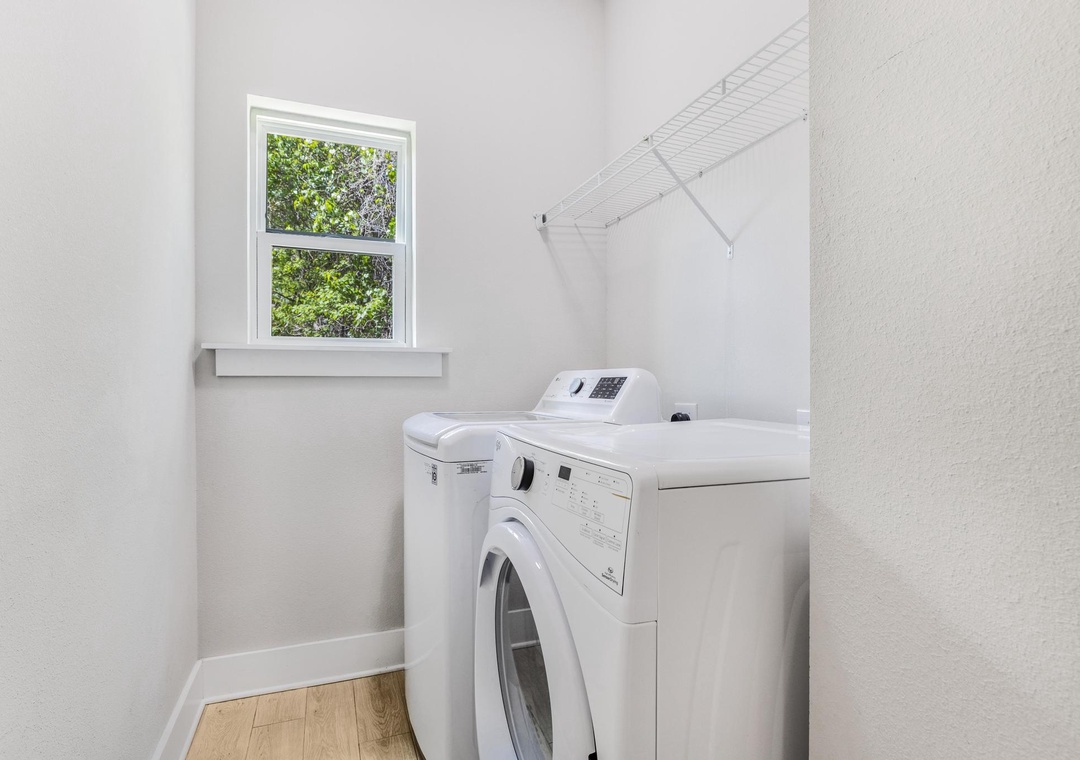 In-unit laundry