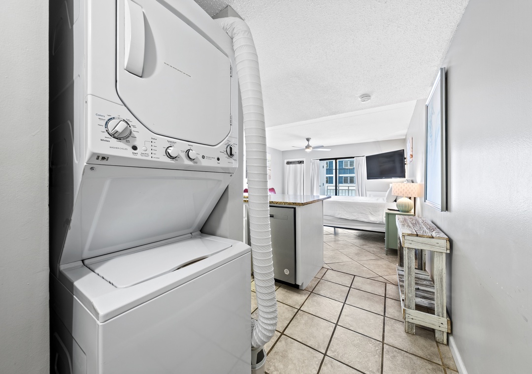 In-unit laundry