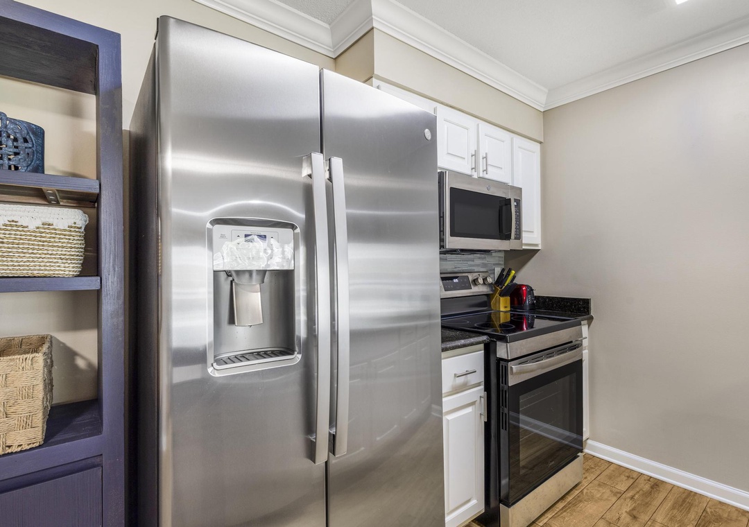 Stainless steel appliances