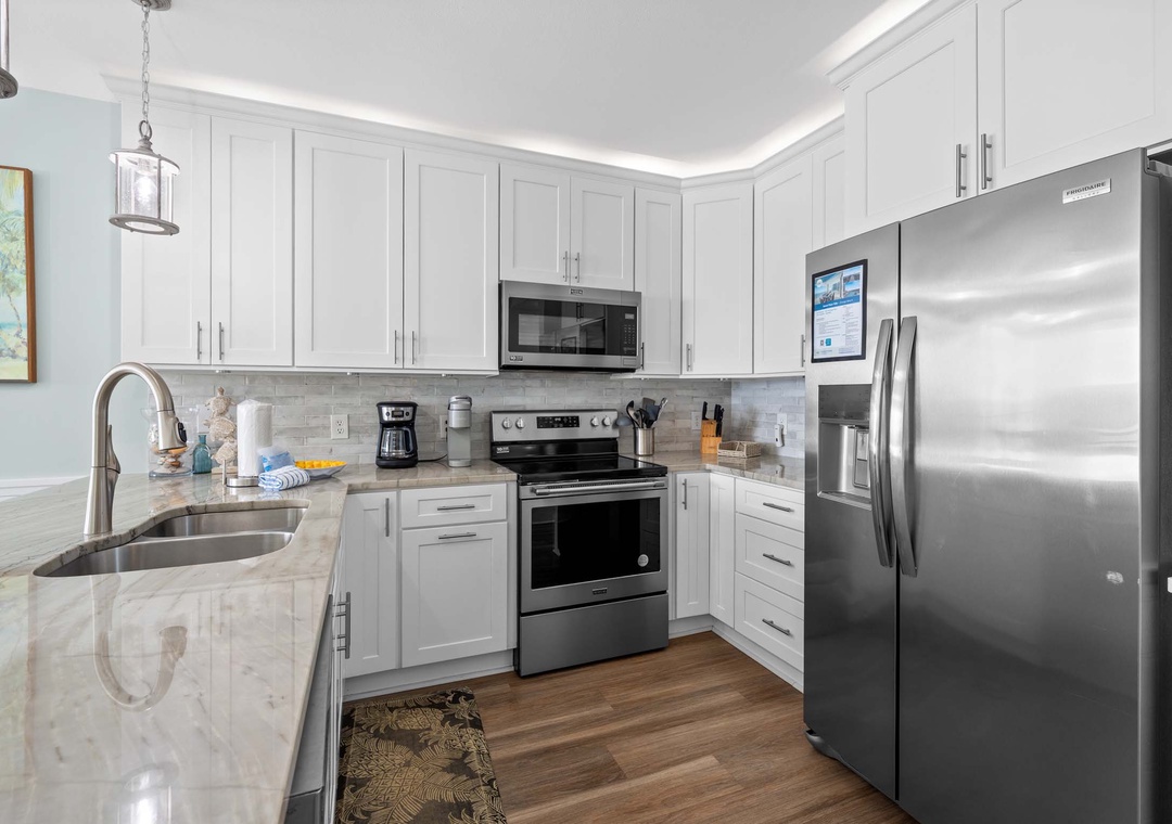 Stainless steel appliances