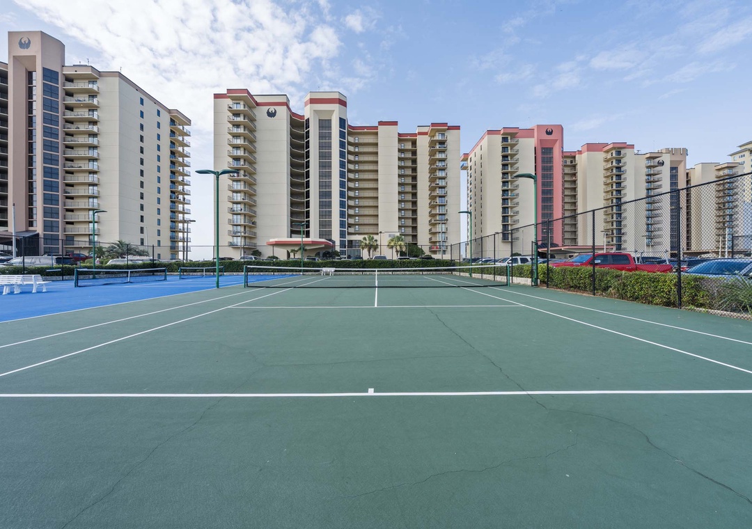 Tennis courts
