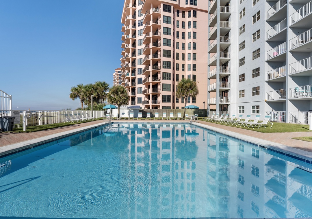 Community pool and sundeck