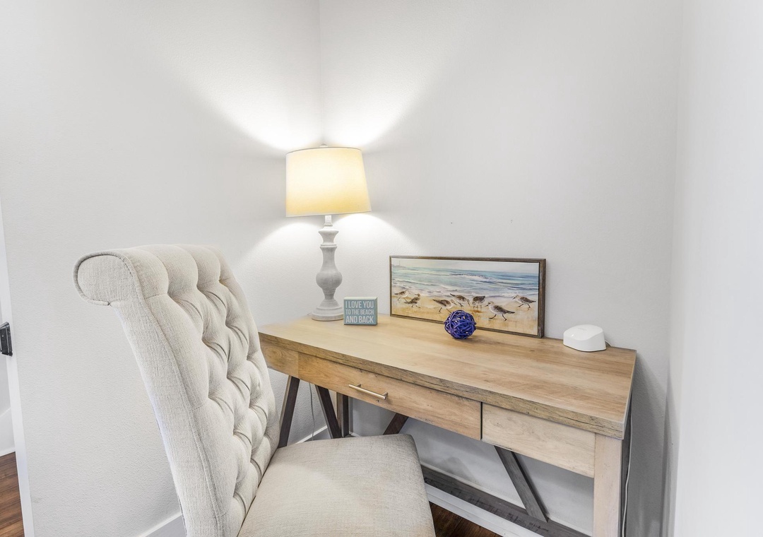 Dedicated workspace