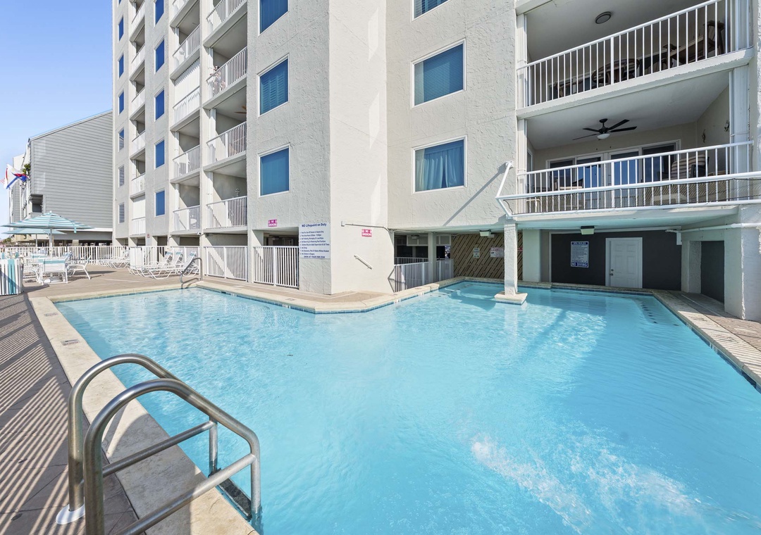 Take a dip in the pool!