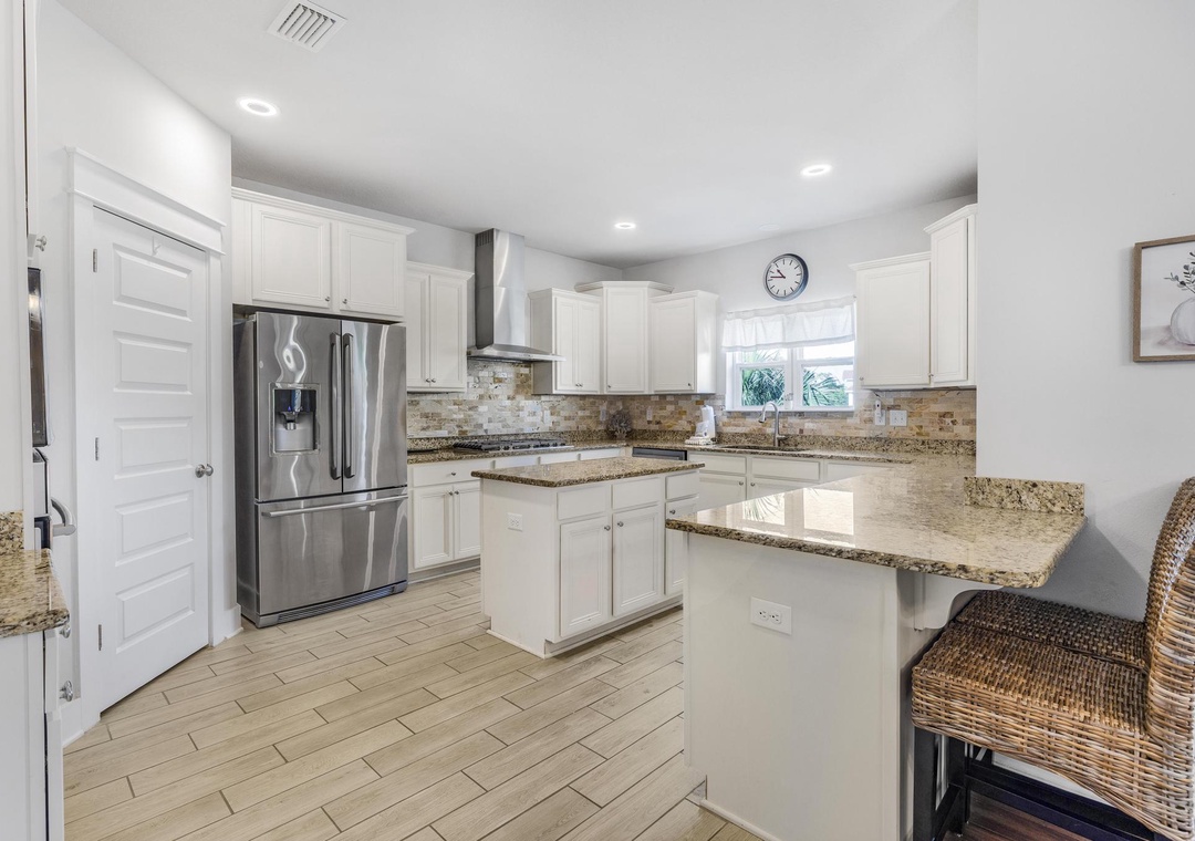 Spacious kitchen