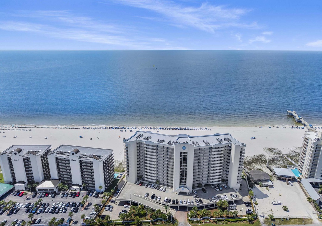 Aerial view of Admirals Quarters