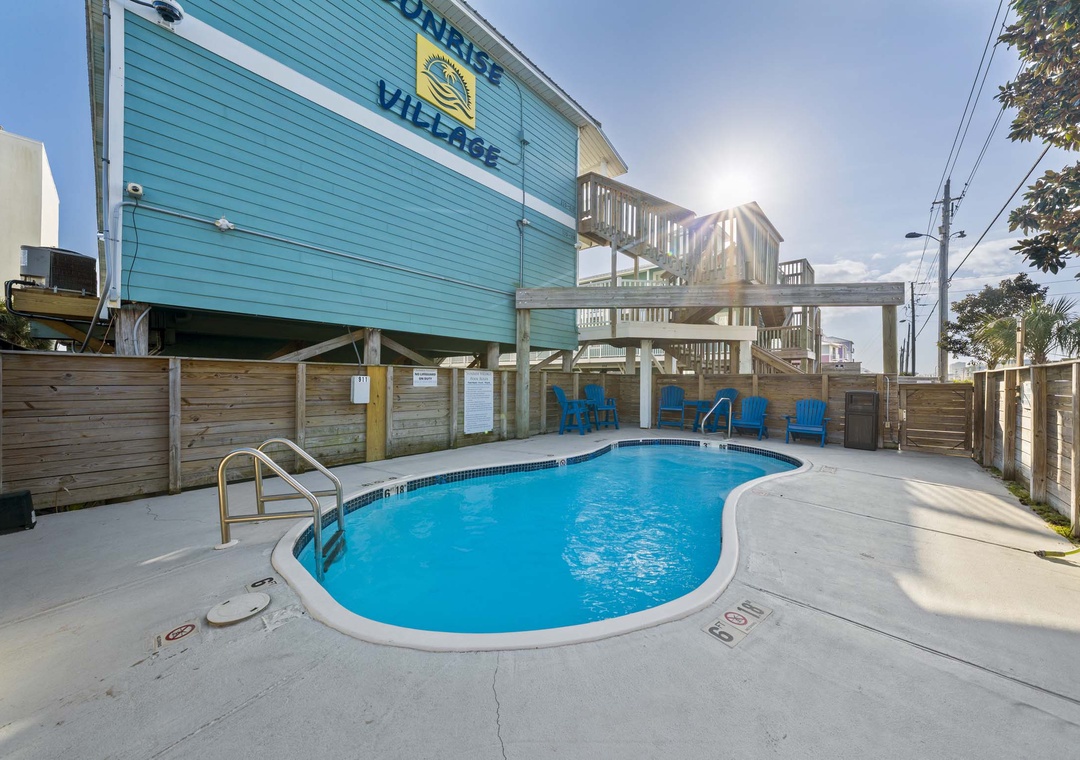 Sunrise Village community pool