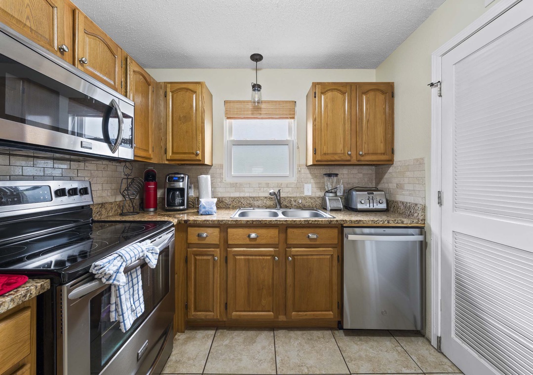 Kitchen has all you need