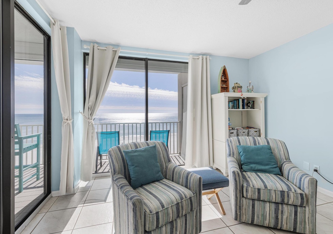 Comfortable living room seating