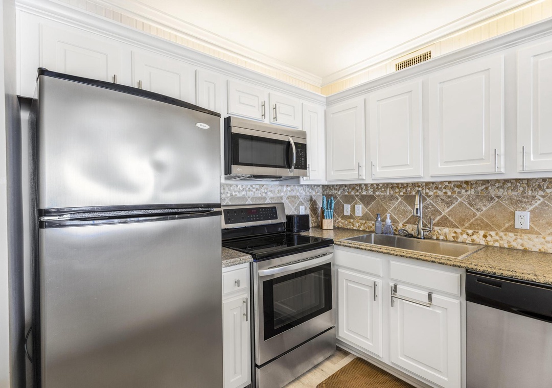 Stainless steel appliances