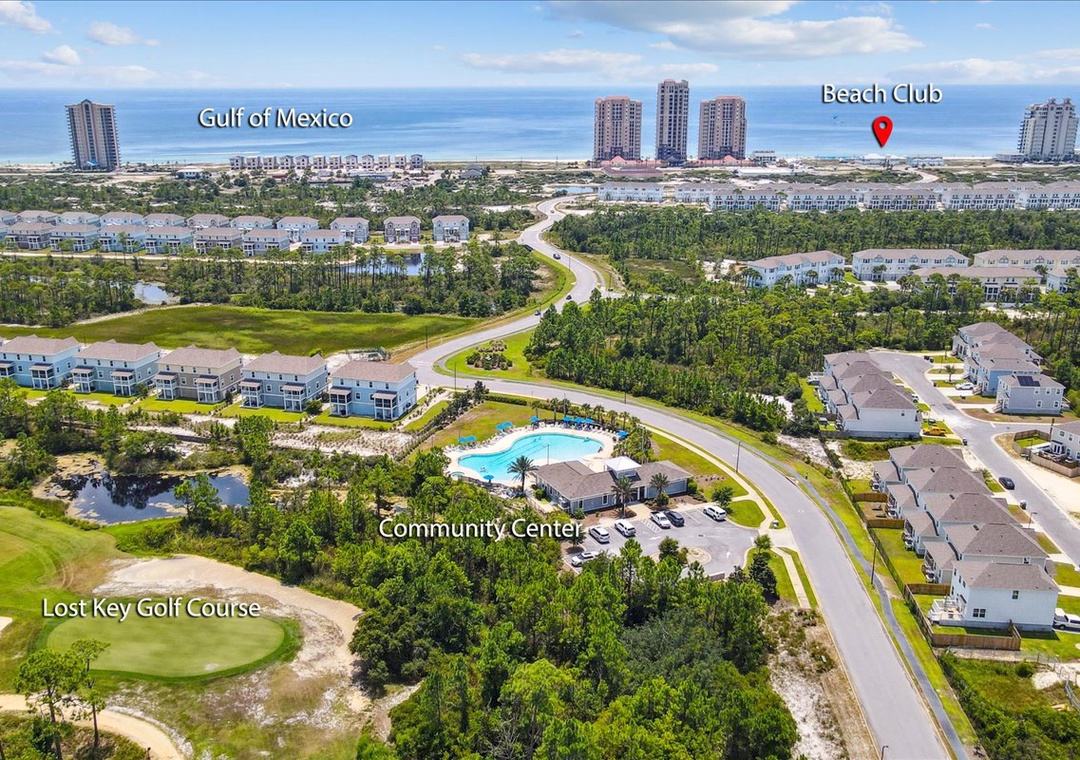 Lost Key Aerial View