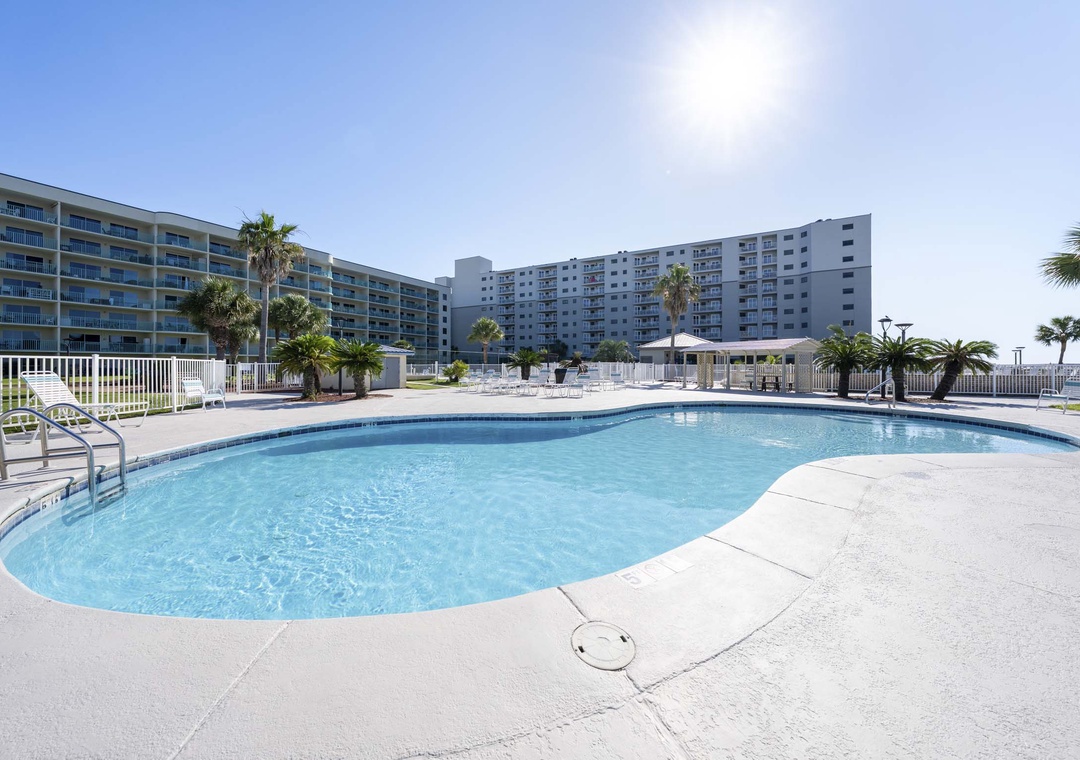 Take a dip in the pool