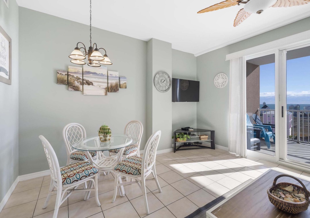 Living and dining space