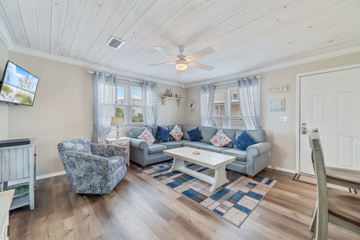 Comfortable living room seating