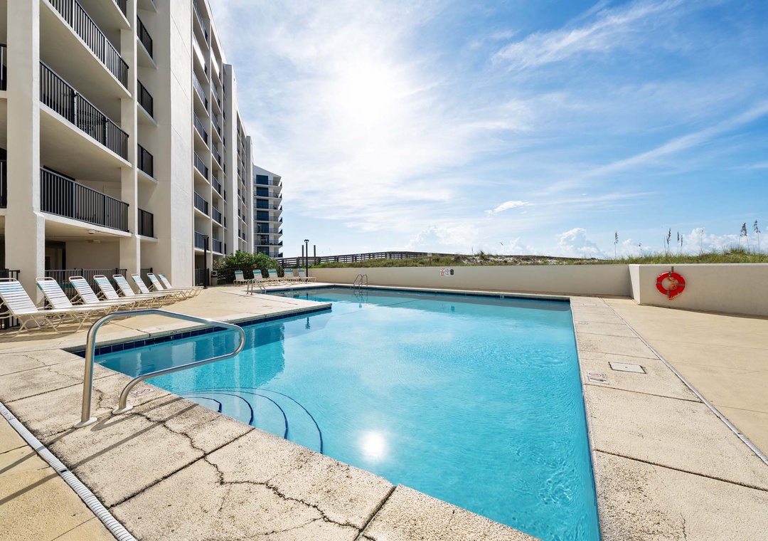 Take a dip in the pool