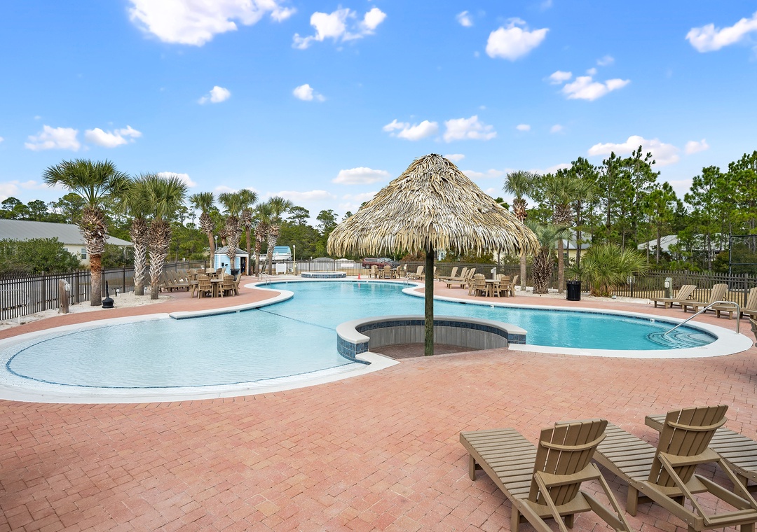 Lounge by the pool at The Rookery