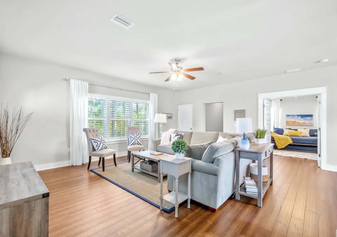 Spacious living area