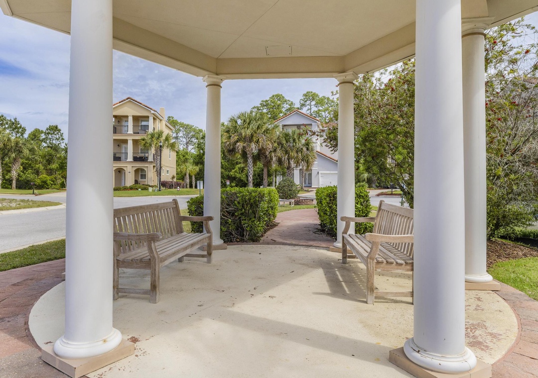 Gazebo seating