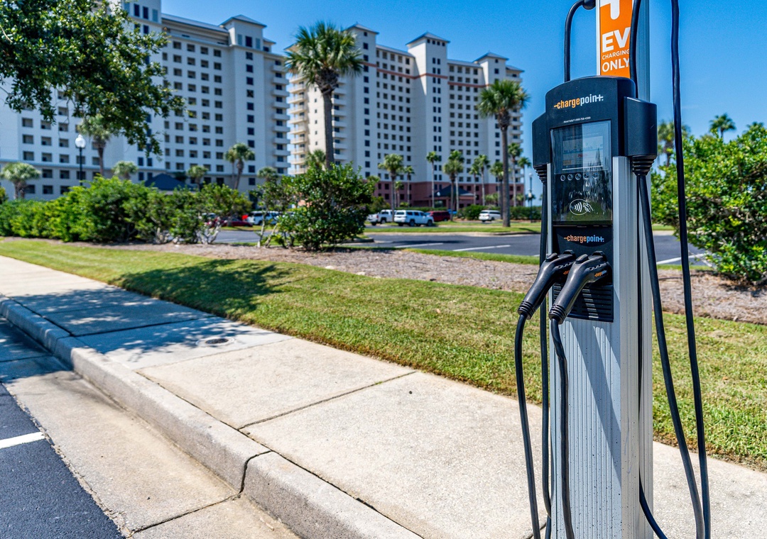 EV chargers onsite