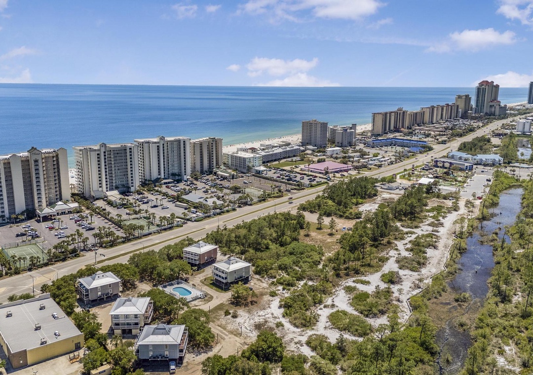 Romar Village aerial view