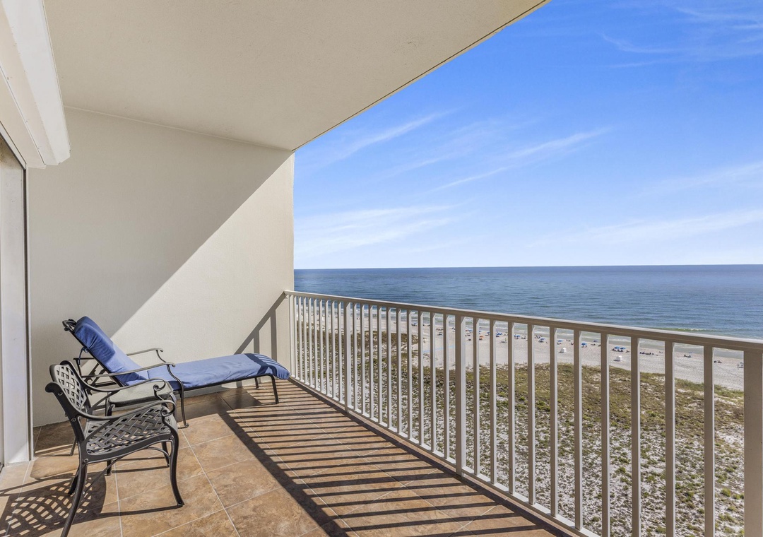 Private balcony