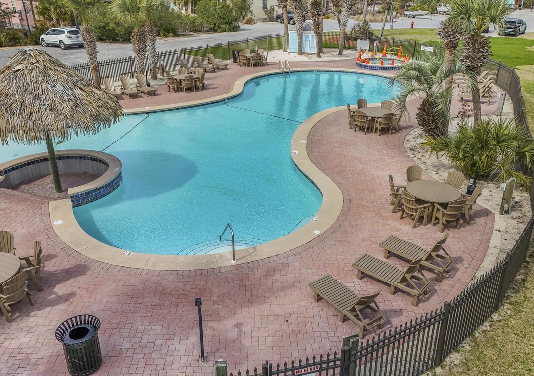 Large community pool