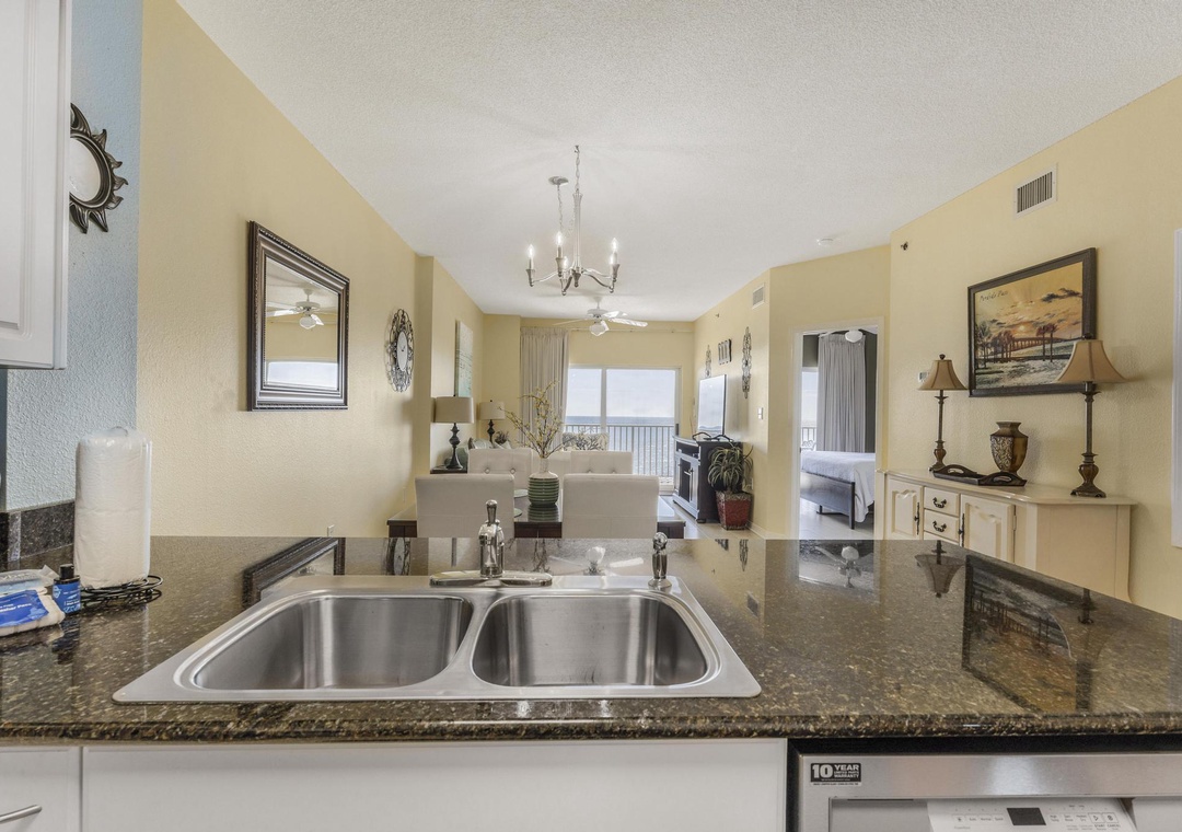 Kitchen with a view