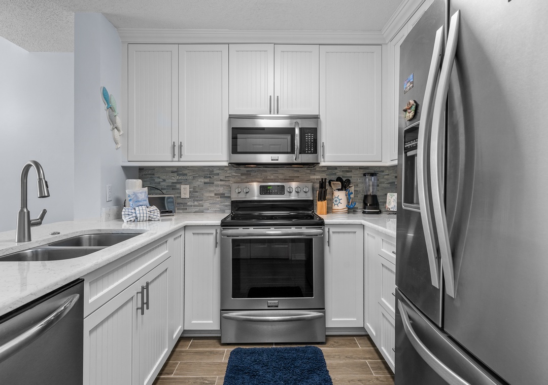 Stainless steel appliances