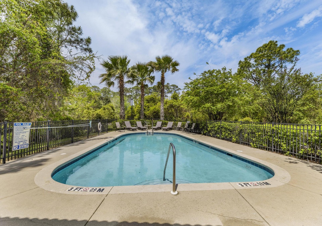 Take a dip in the pool!