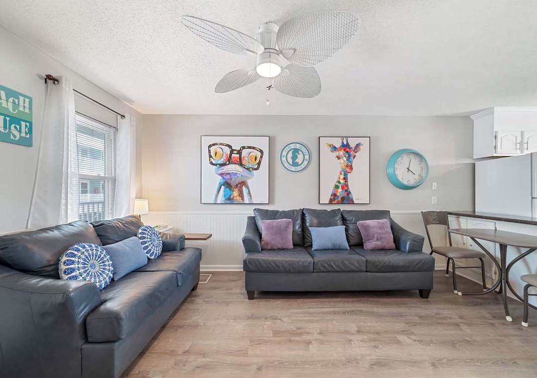 Relax in the living room