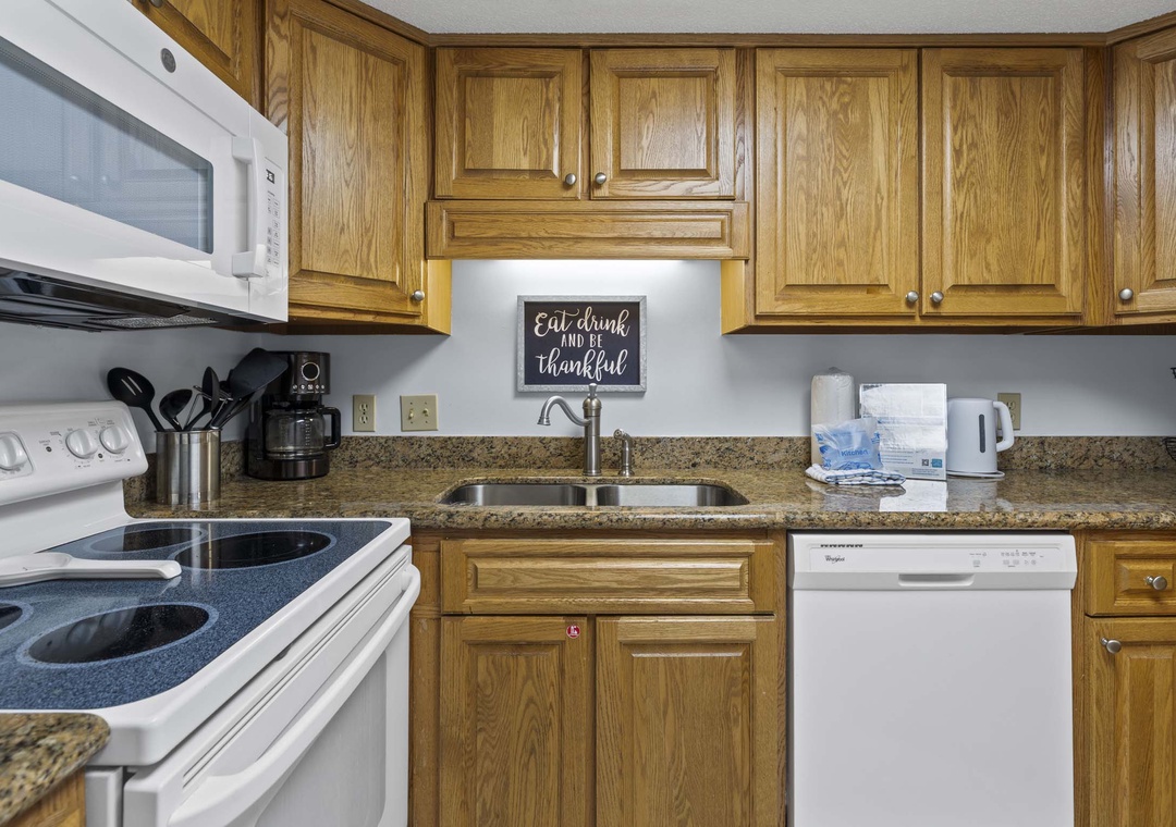 Kitchen has all you need