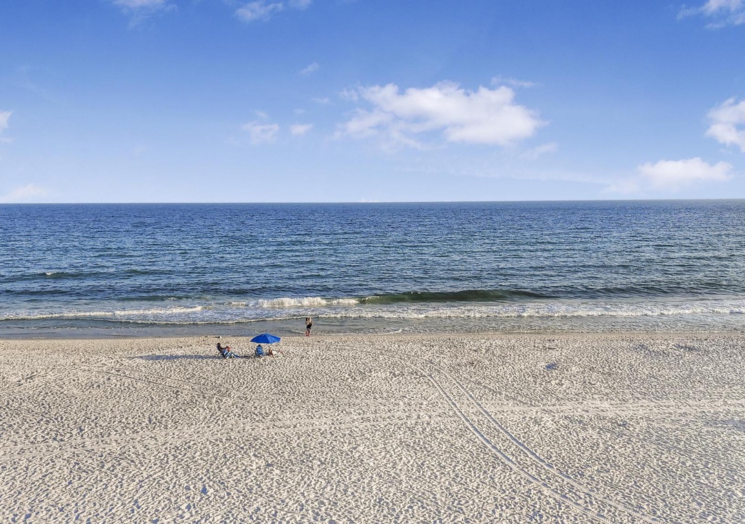 Enjoy the white sand beaches