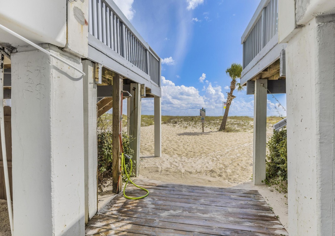 Beach access