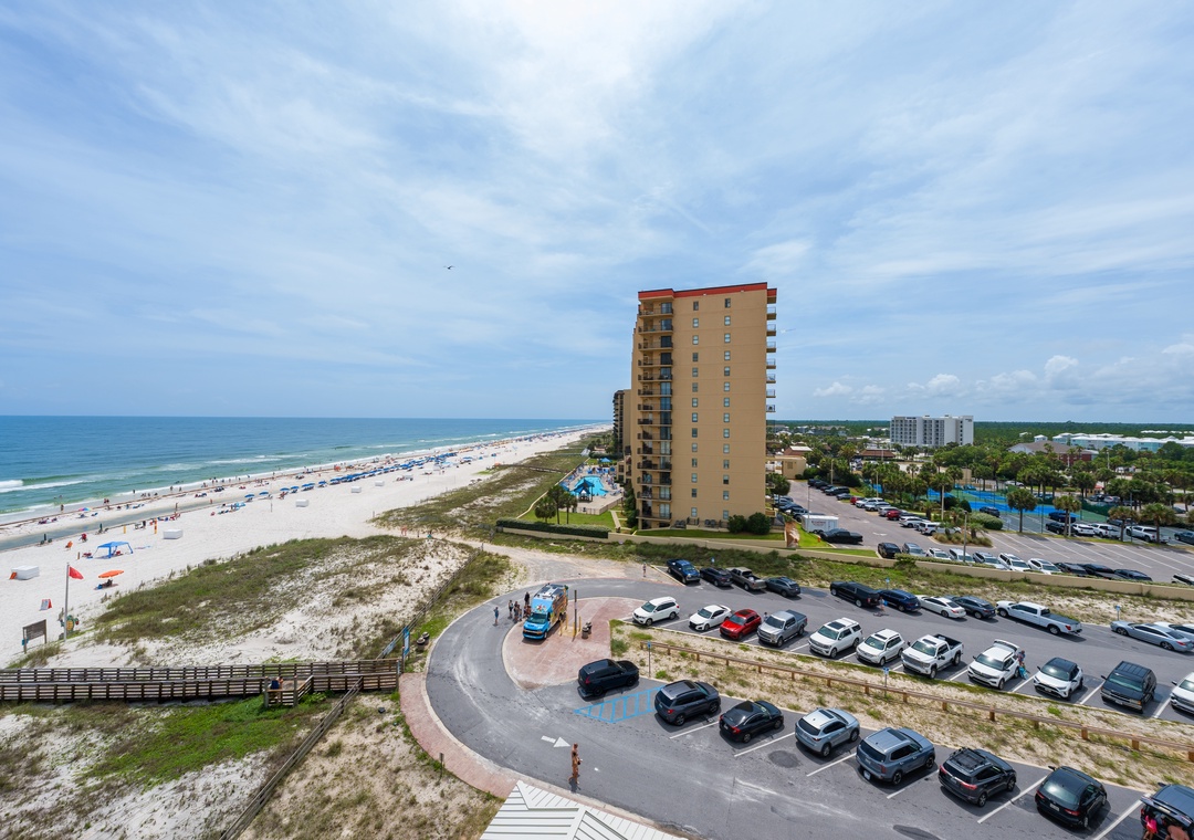 Endless beach views