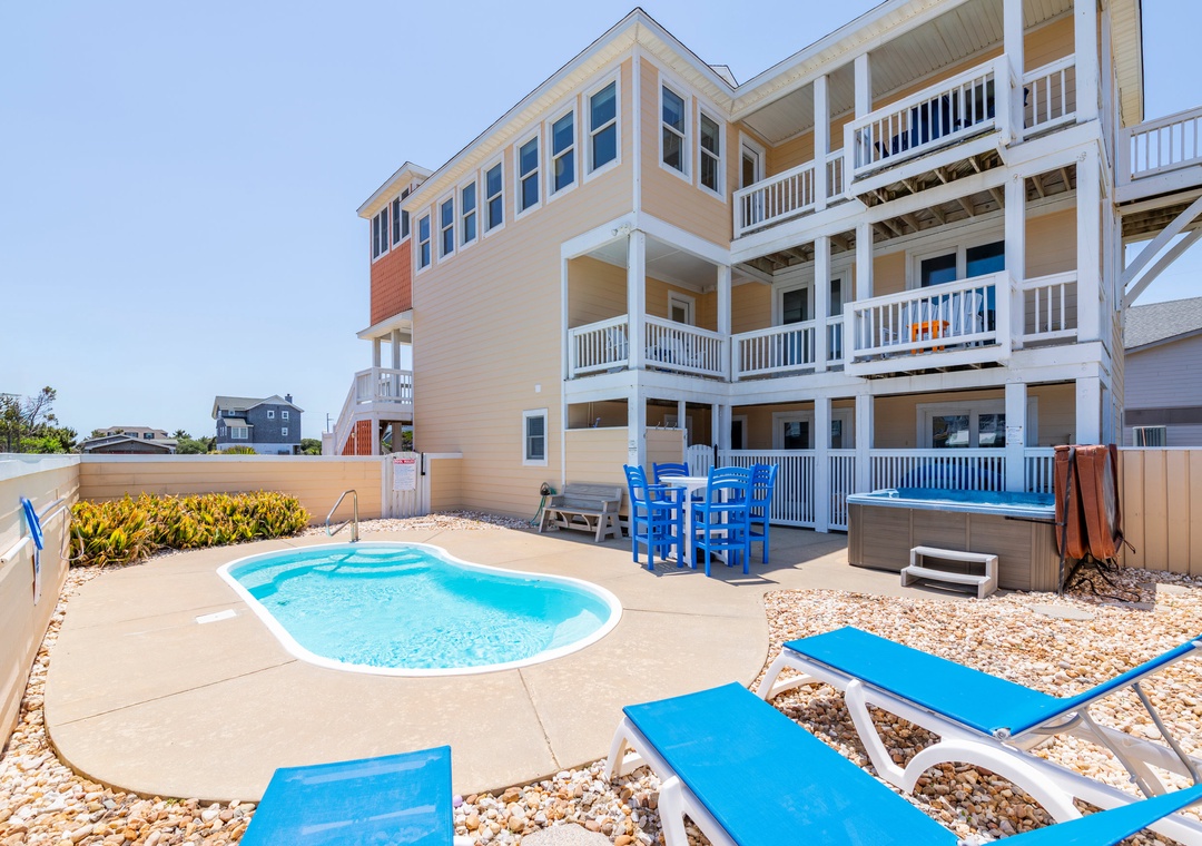 NH3310: Chasing the Sun | Exterior Pool Area